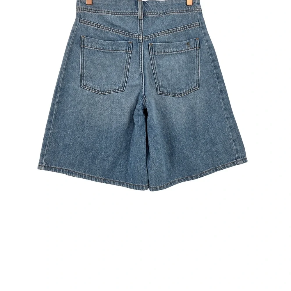 Anthropologie Pilcro Womens 25 The Adi Mid Rise Relaxed Denim‎ Shorts NWT - Picture 5 of 14